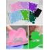 Красочные цветочные стикеры для интерьера, 1 комплект (96 шт.)